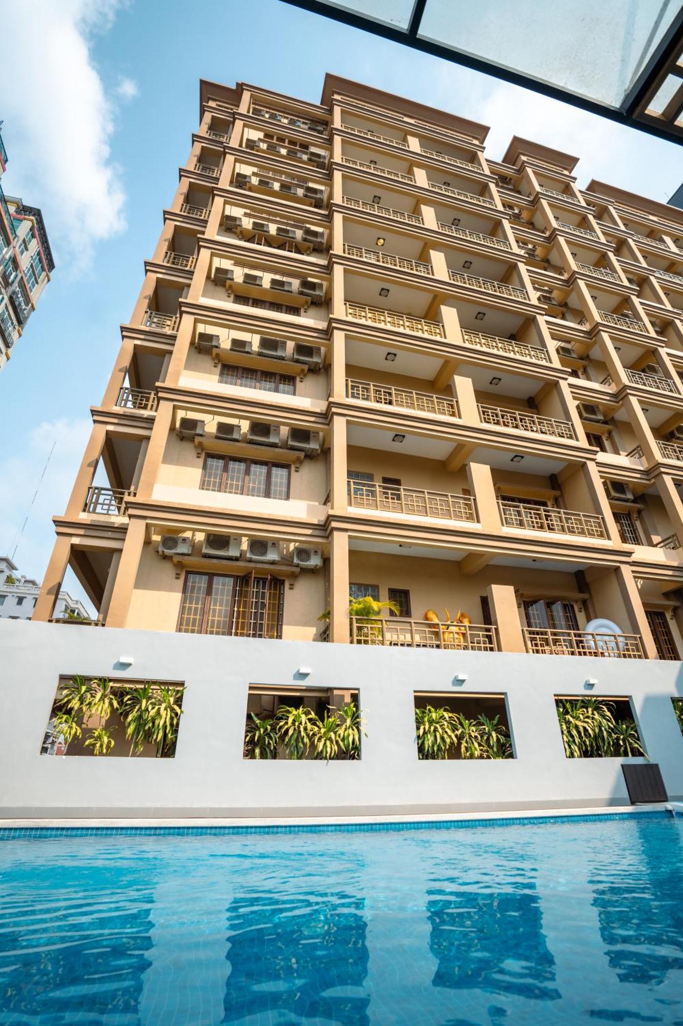 Hamptons Apartments Phnom Penh Dış mekan fotoğraf