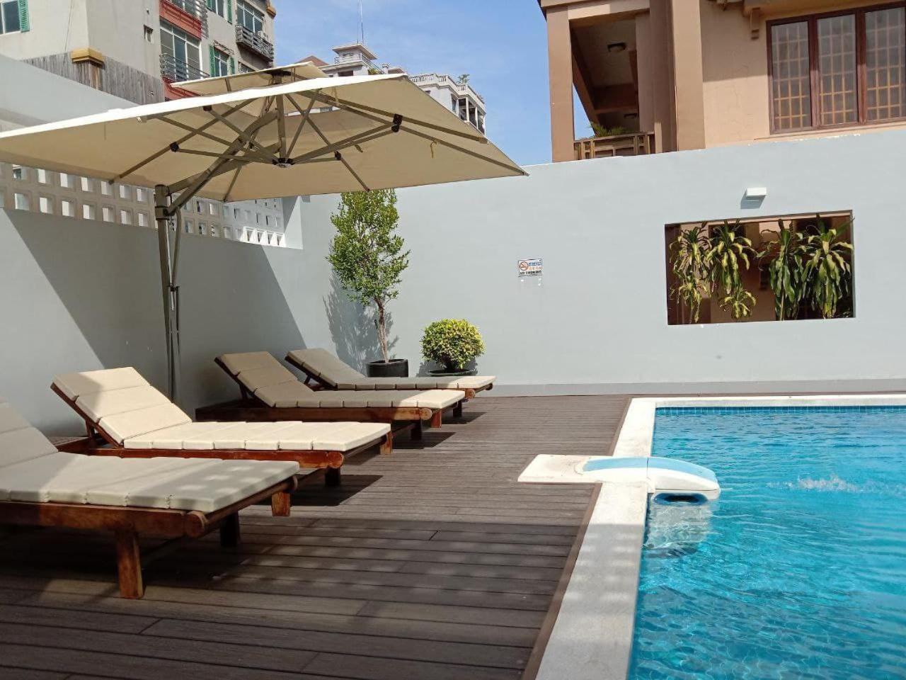 Hamptons Apartments Phnom Penh Dış mekan fotoğraf